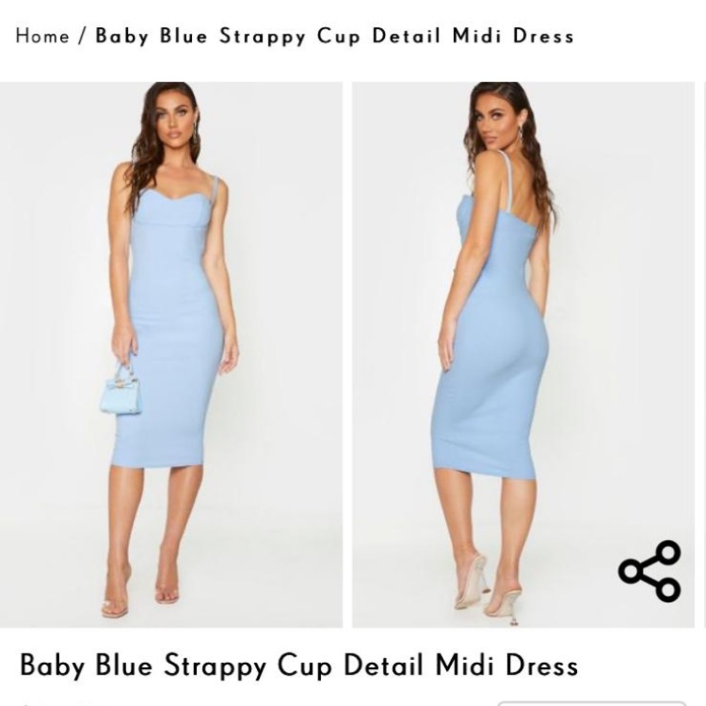 Blue dress
